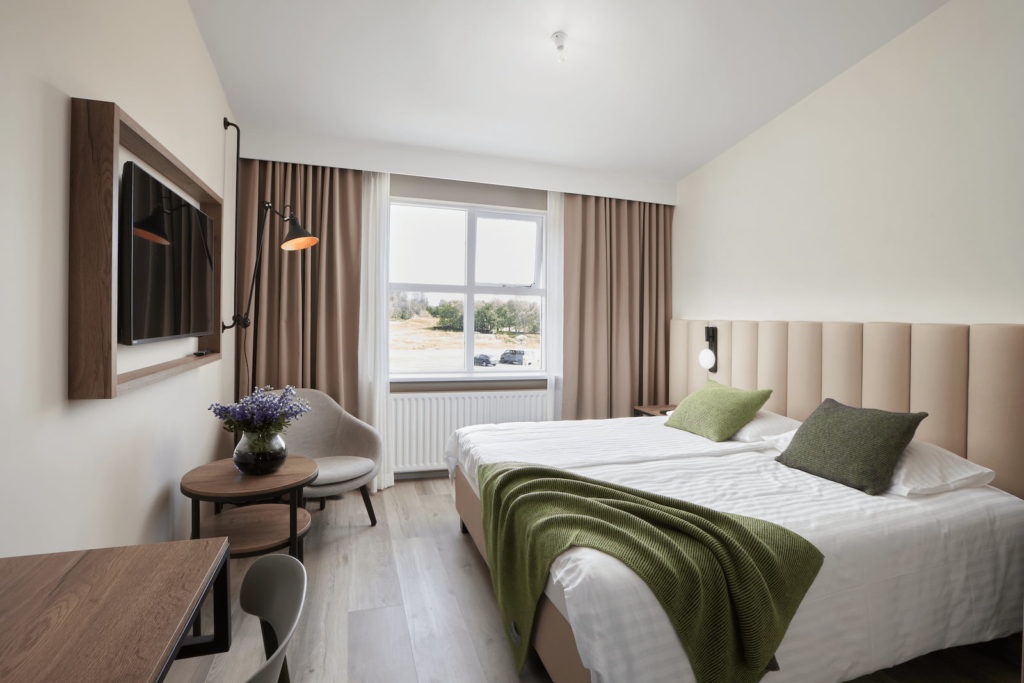 The Deluxe room green moss