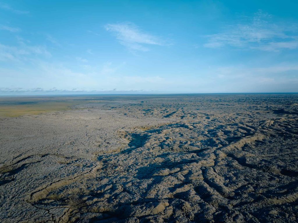 Lava field in Iceland