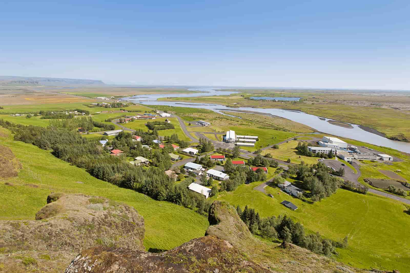 View of Kirkjubæjarklaustur