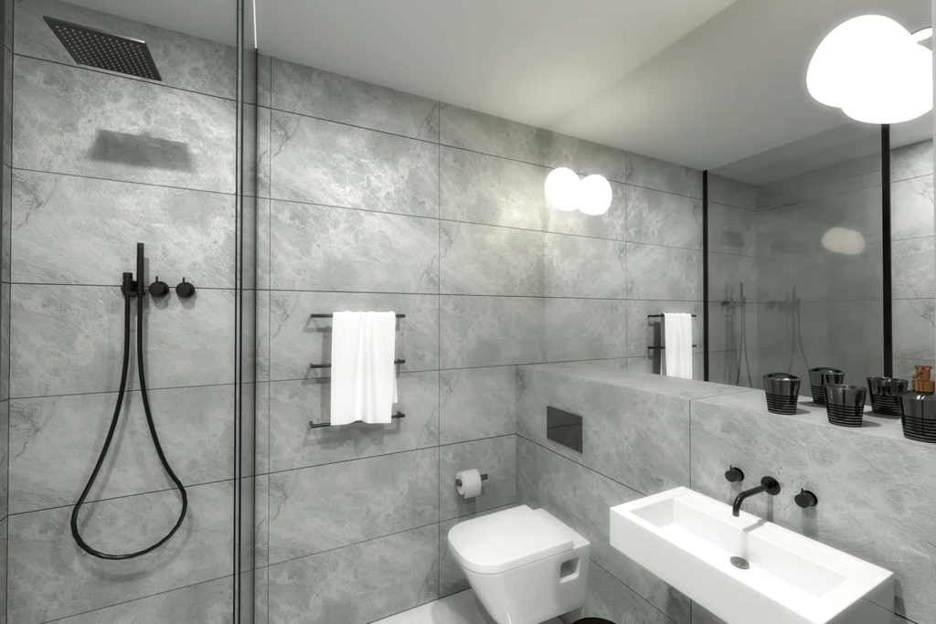 Bathroom of the Deluxe Room